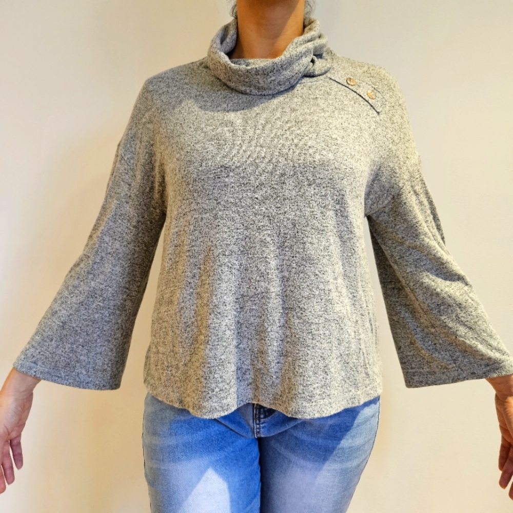 Comfy cowl neck sweater